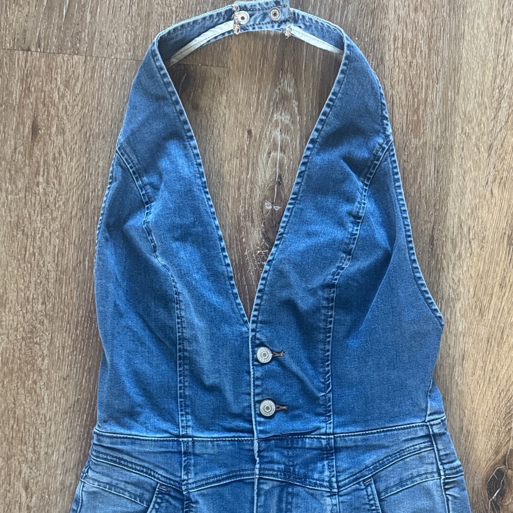 Free People -We The Free Cruz Jumpsuit - Size 28 - Picture 11 of 15